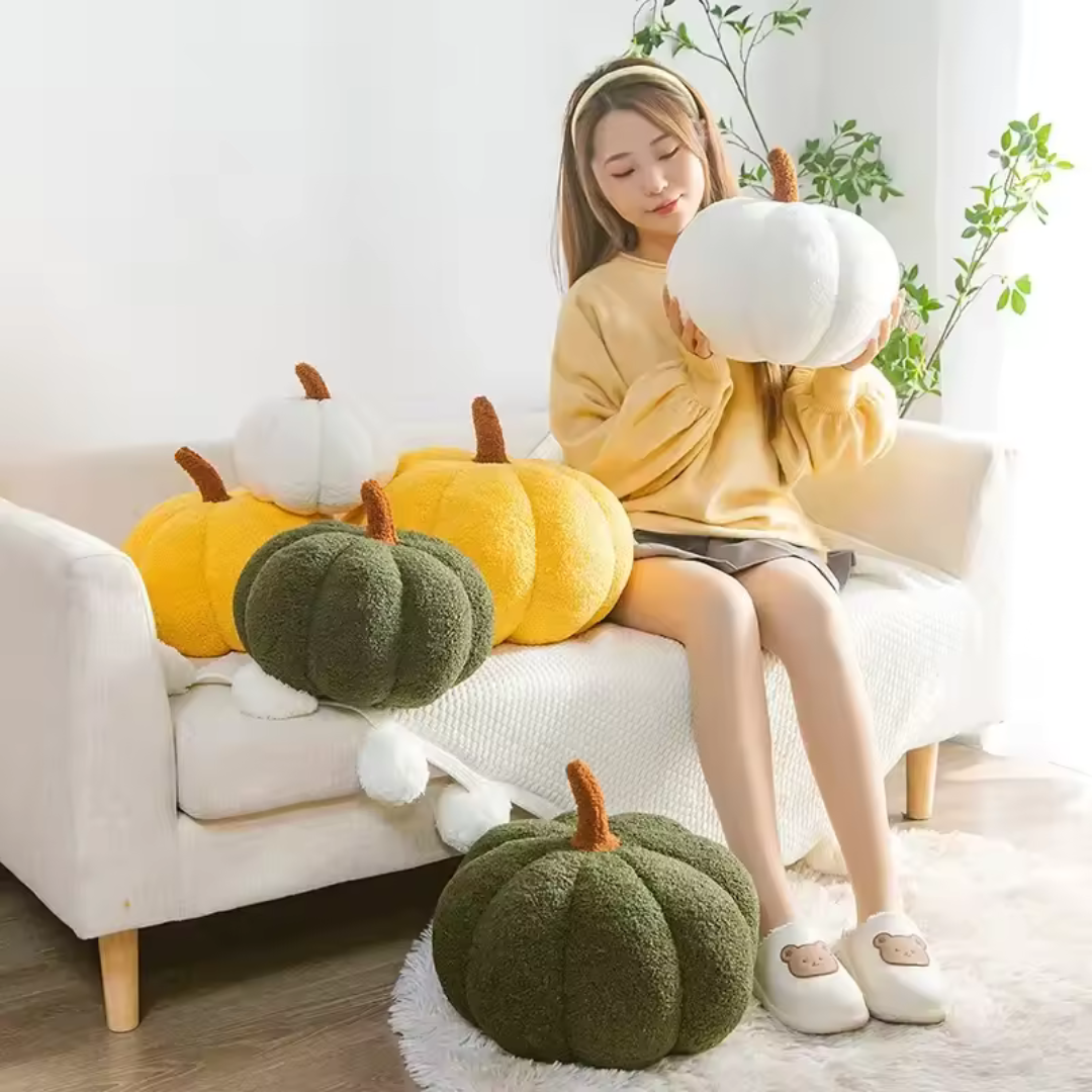 Cute Plush Pumpkin Pillow