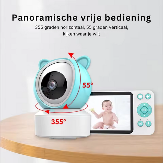 Smart WiFi Baby Monitor with App Control
