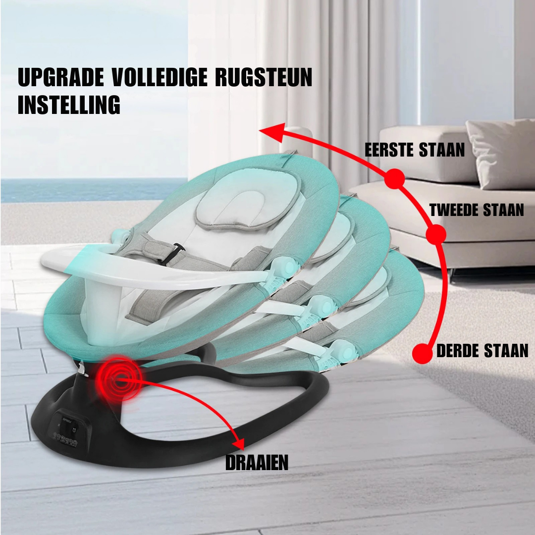 Electric Baby Rocking Chair with Mosquito Net