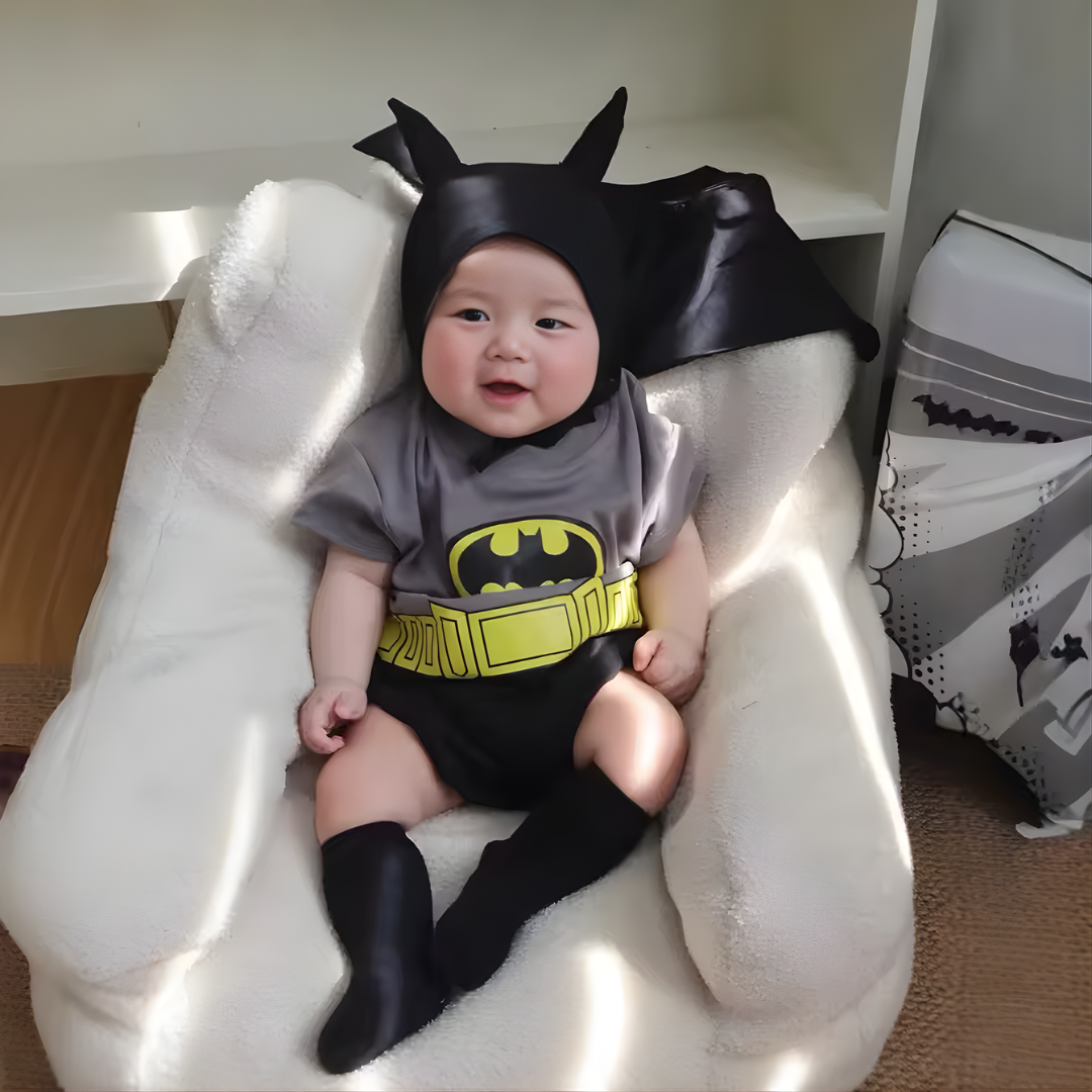 Baby Superhero Romper Set