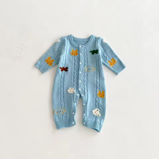 CozyKnit Baby Romper