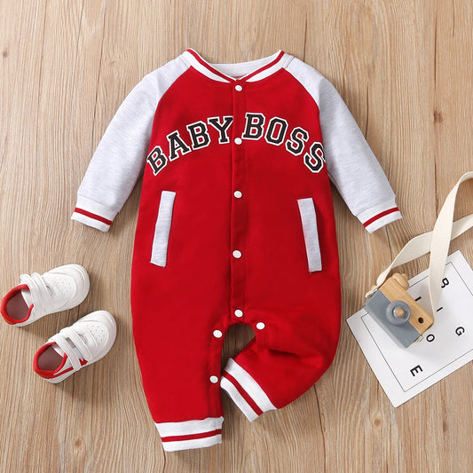Baby Jumpsuit Lange Mouwen Modieuze Outfit