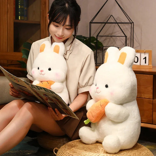 Carrot Rabbit Plush Toy
