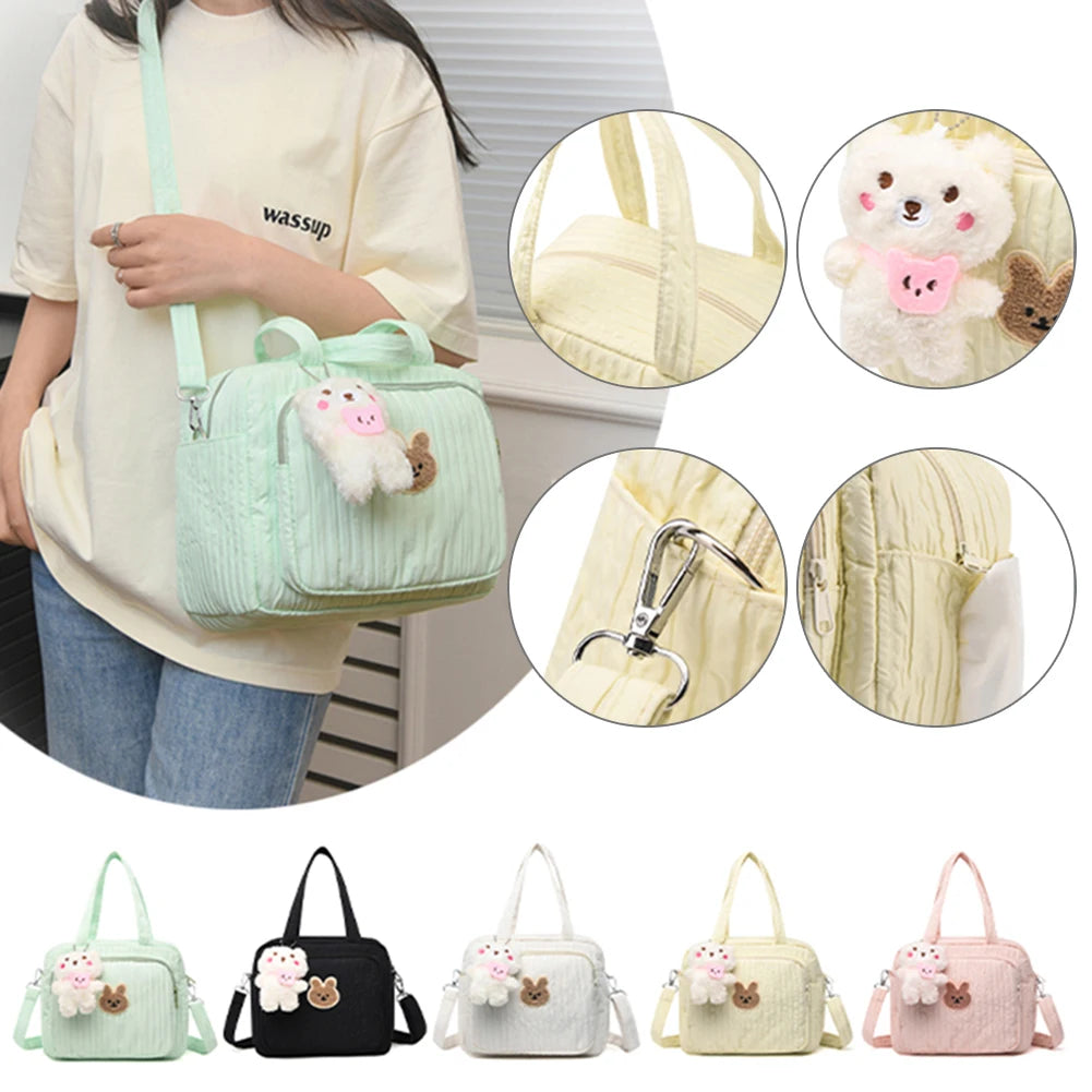 Cute Plush Bear Shoulder Bag