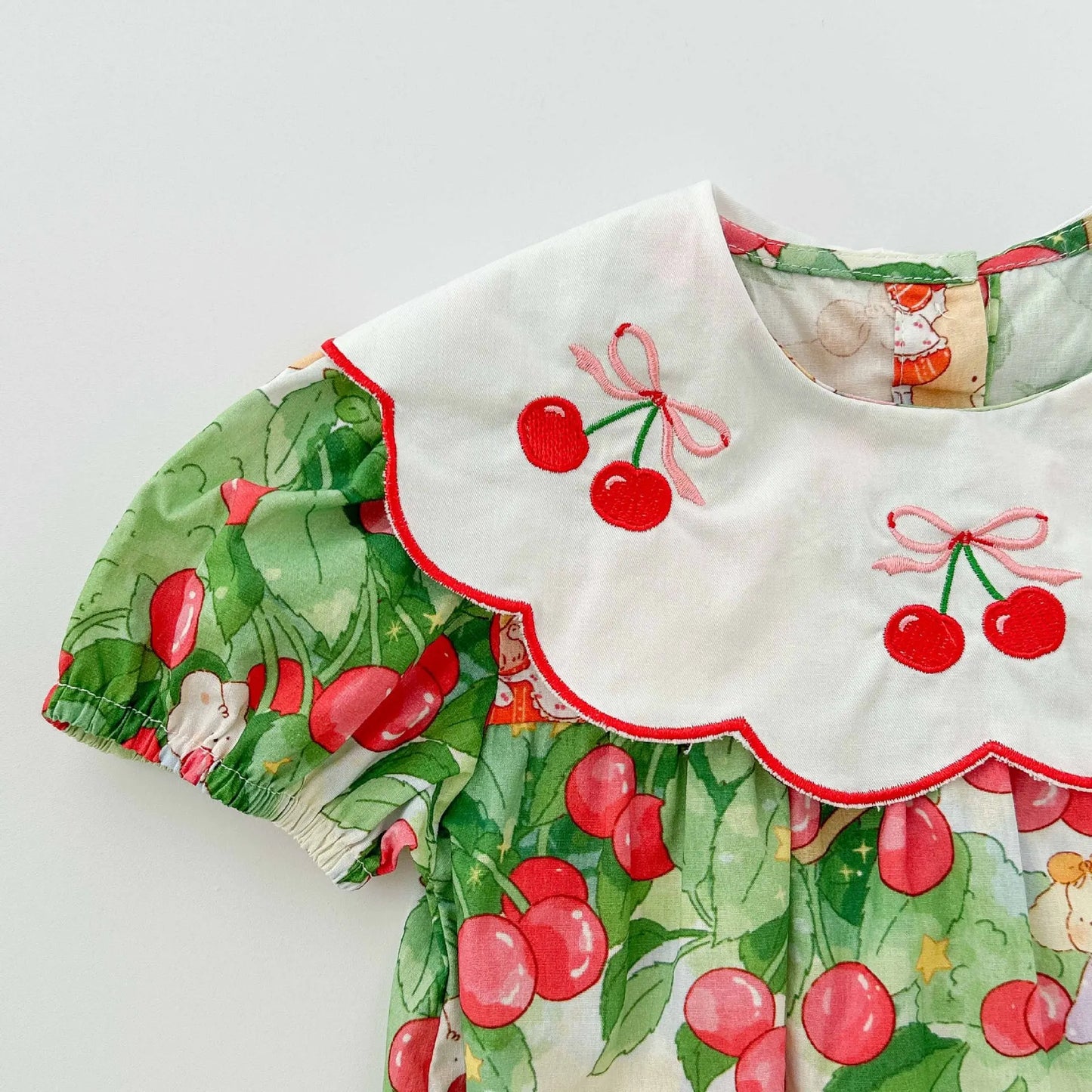 Cherry Animals Romper
