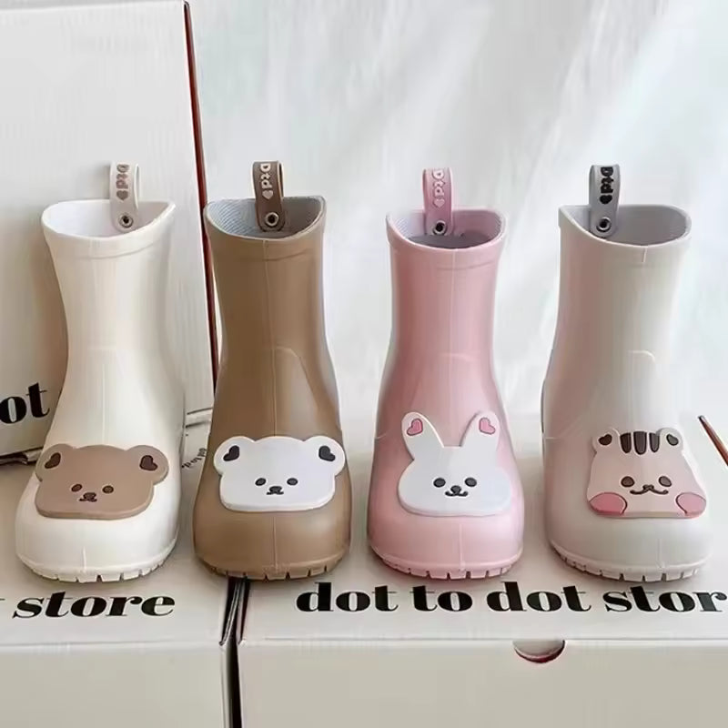 Non-slip children's rain boots