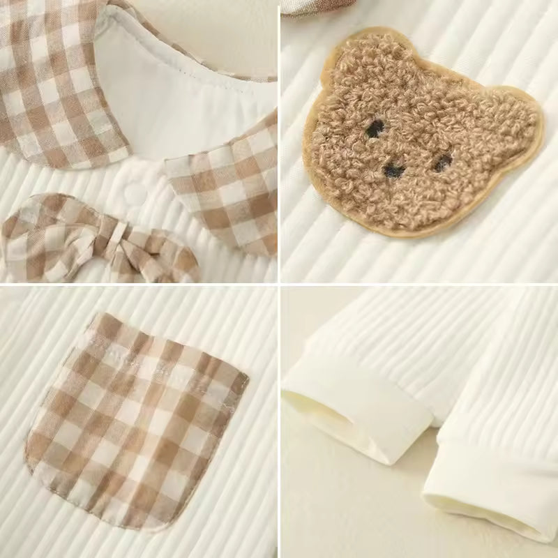 Cartoon Bear Baby Romper