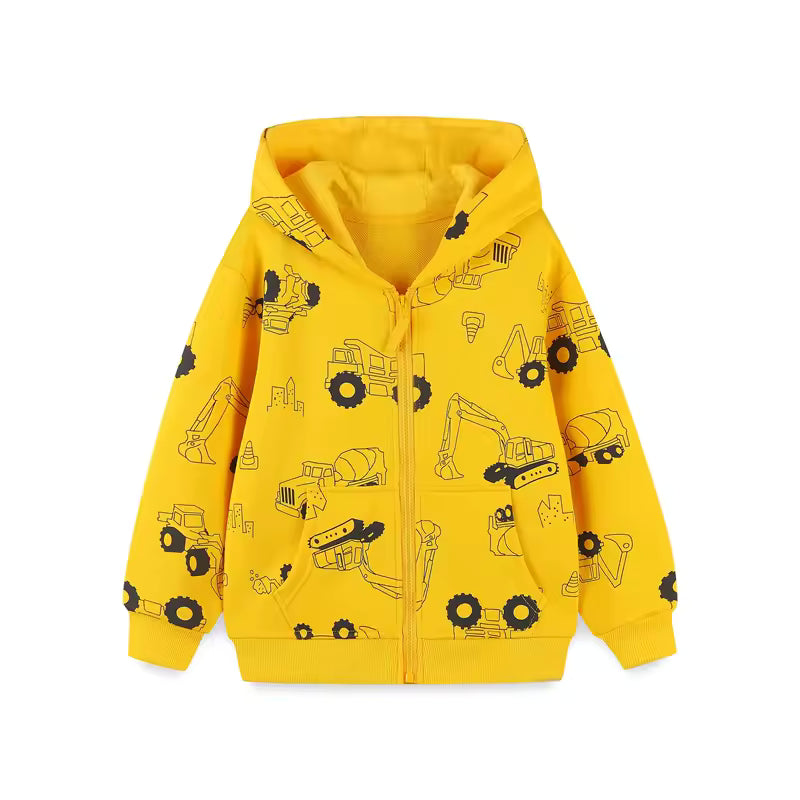Comfortable Children's Jacket with Zipper