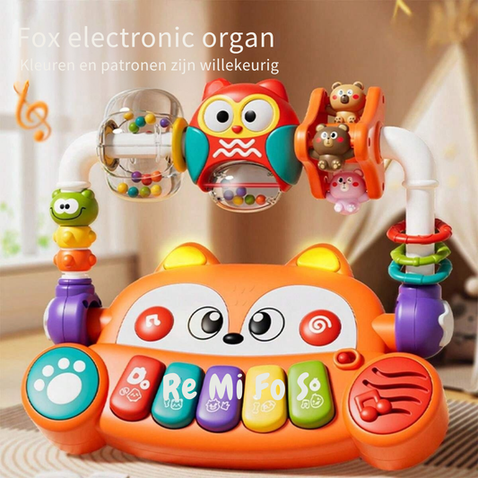 Electronic Baby Fox Piano Toy for Early Education