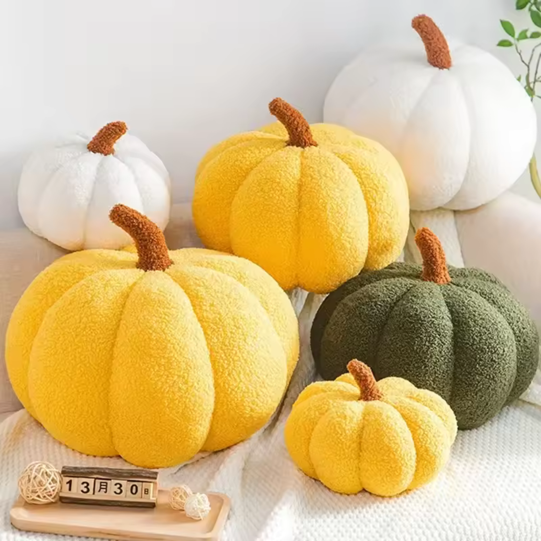 Cute Plush Pumpkin Pillow