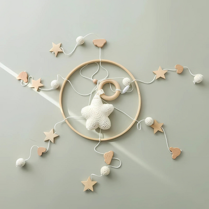 Hanging Baby Toy for Soothing Sleep with Music