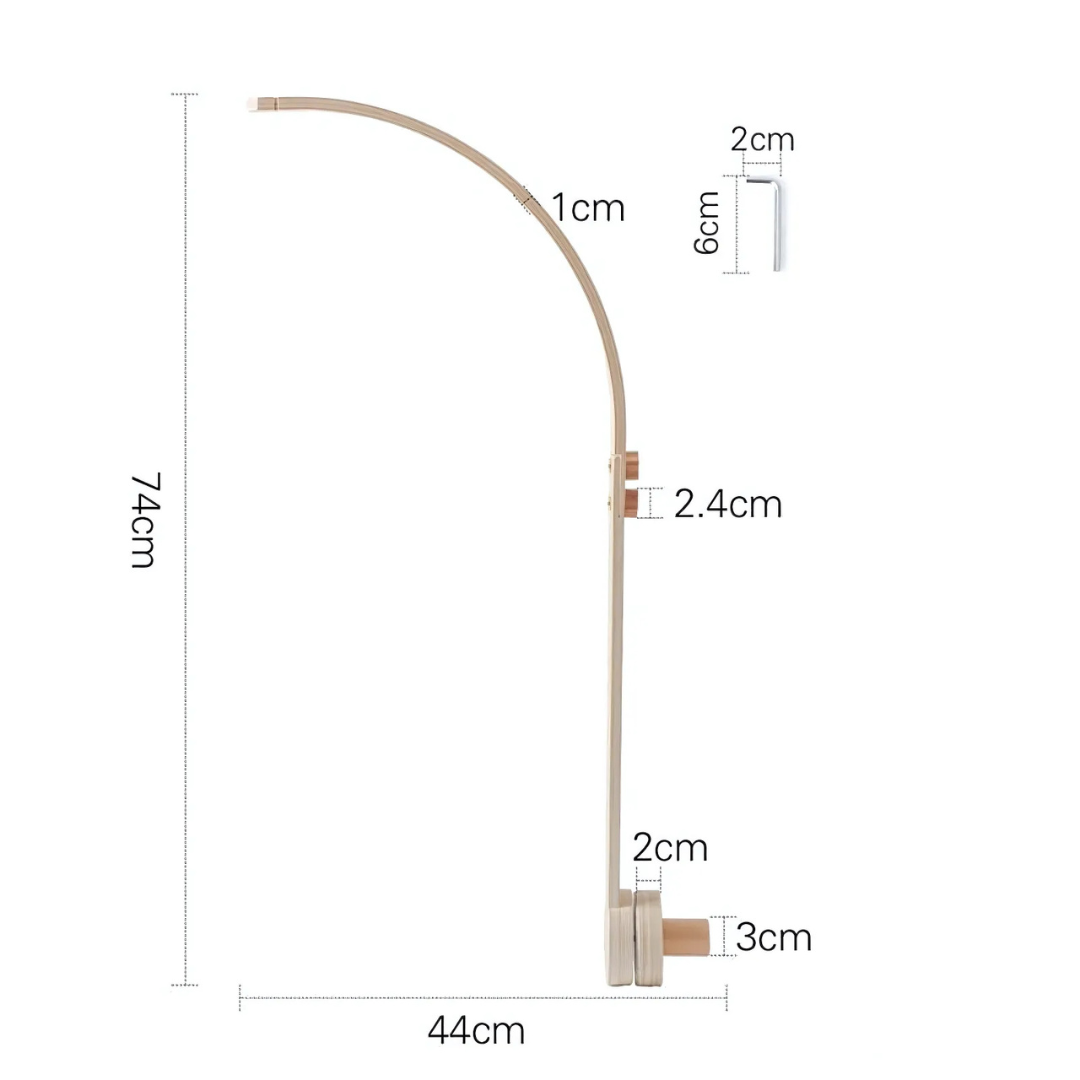 Hanging Baby Toy for Soothing Sleep with Music