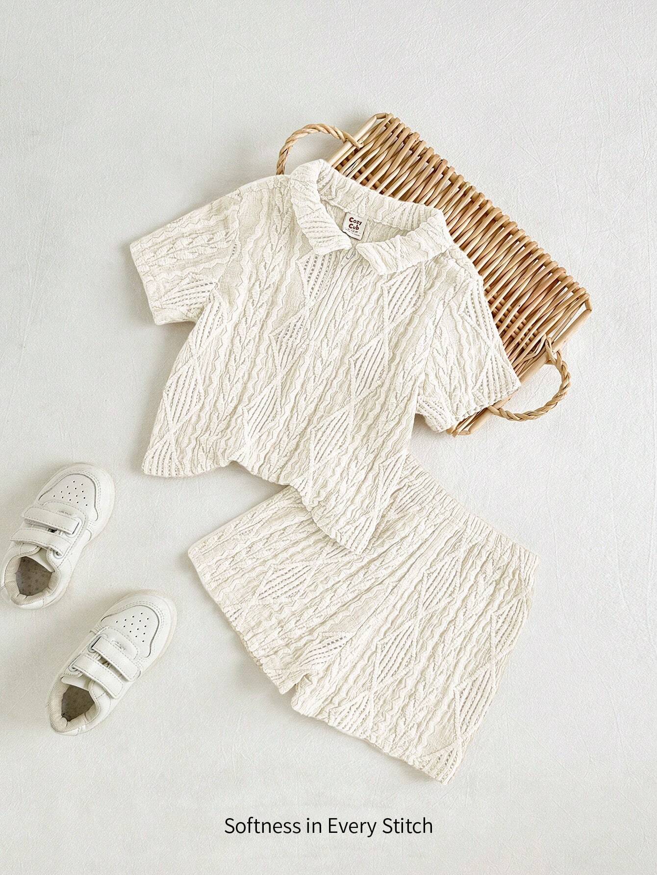 Cozy Pixies 2 Piece Baby Boy Set 