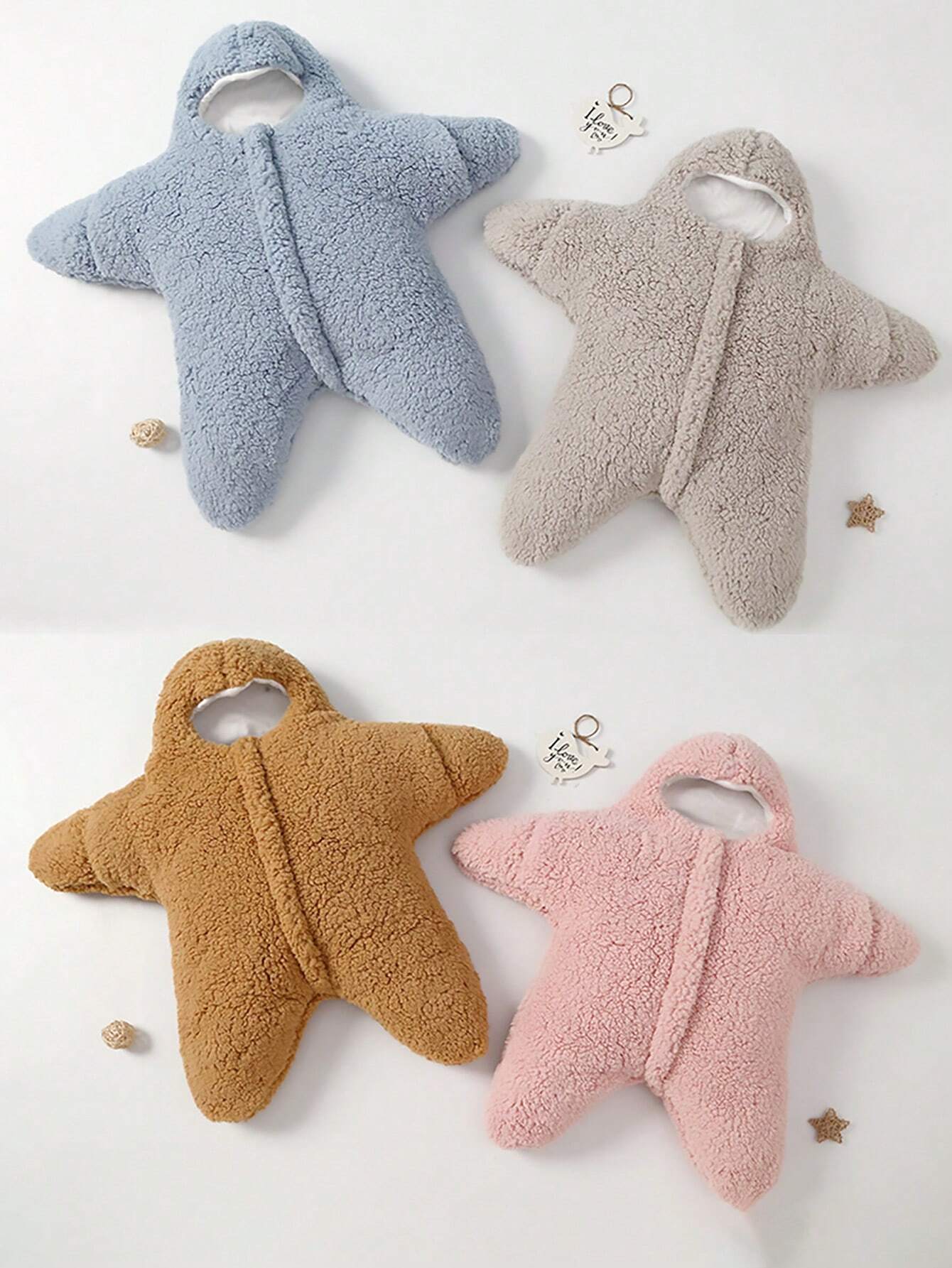 Starfish Swaddle – Soft Autumn Blanket for Babies