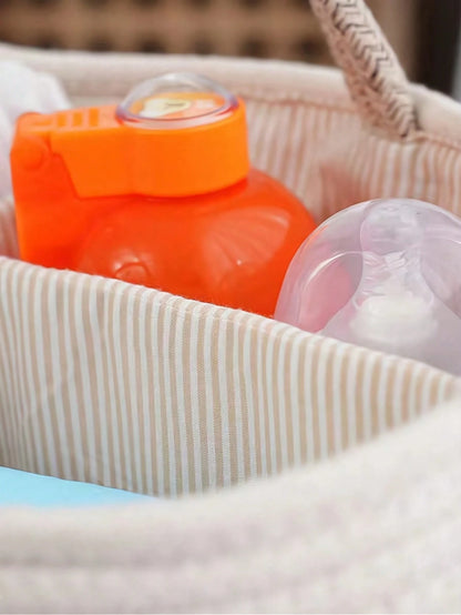 Multifunctional Handwoven Storage Basket Organizer 