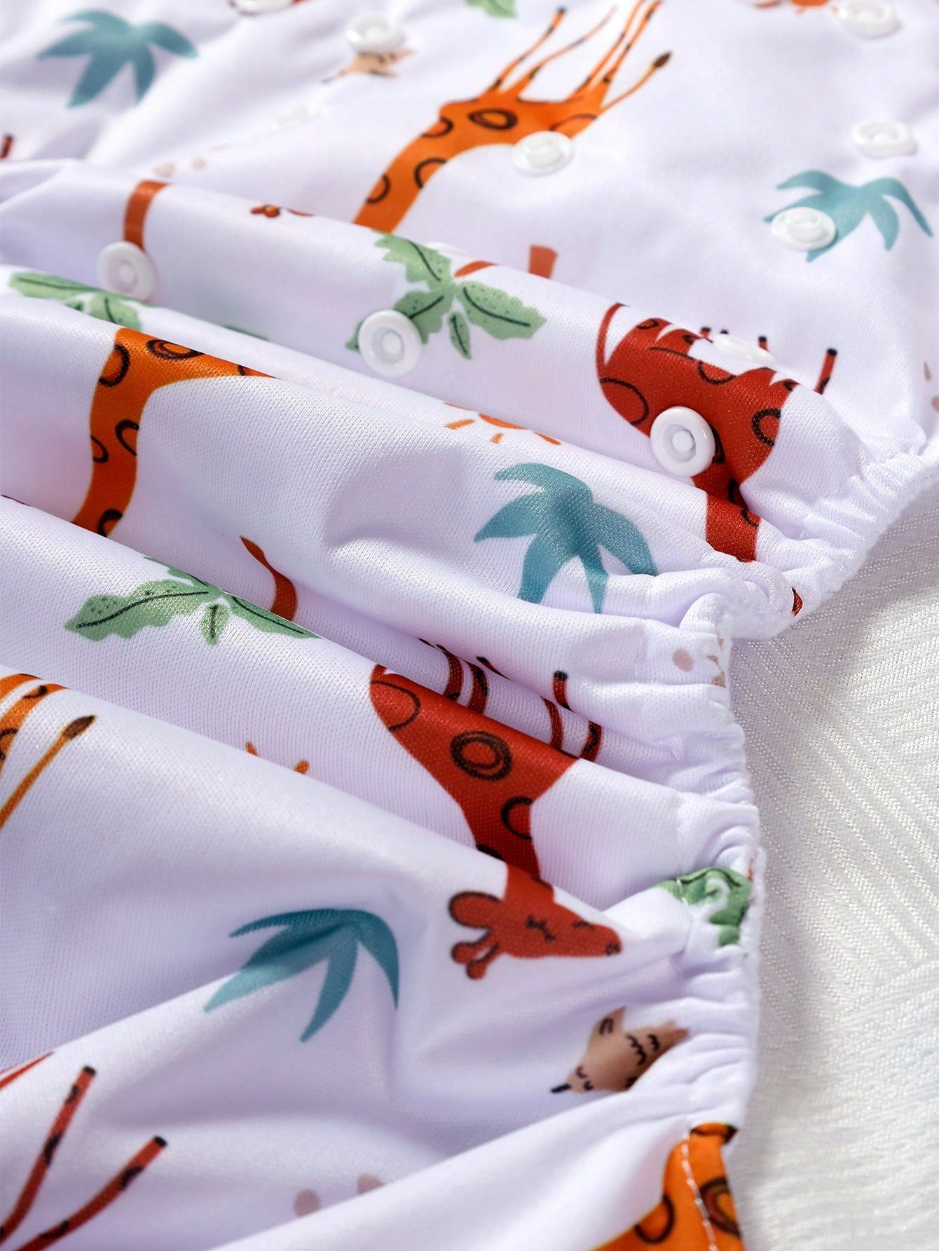 3 Piece Reusable Cloth Diaper Set – Elephant &amp; Giraffe 