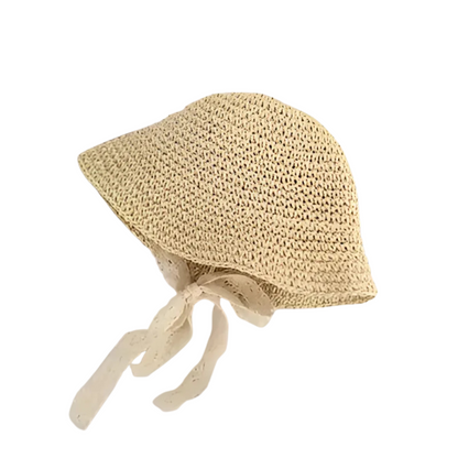 Airy straw hat for children