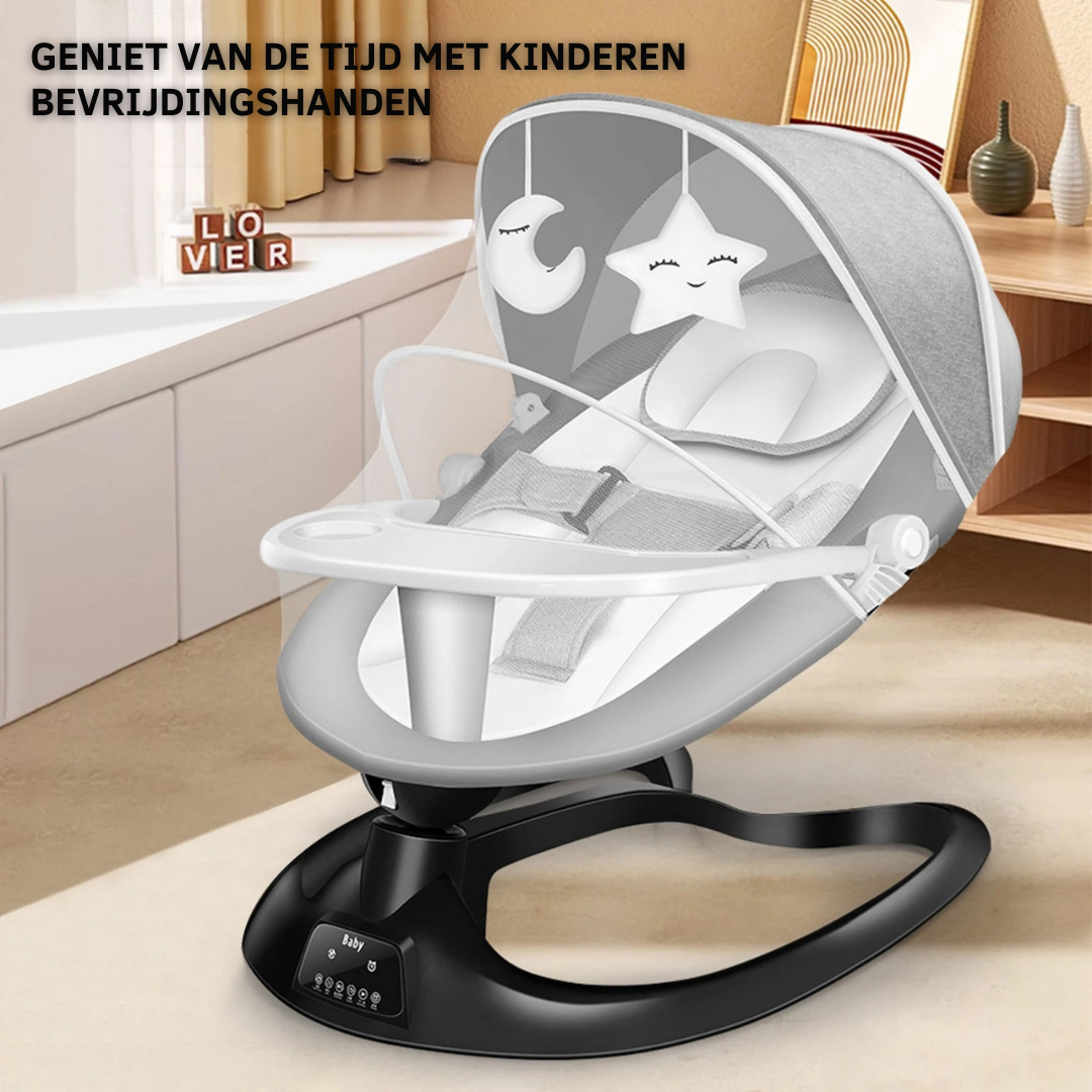 Electric Baby Rocking Chair with Mosquito Net