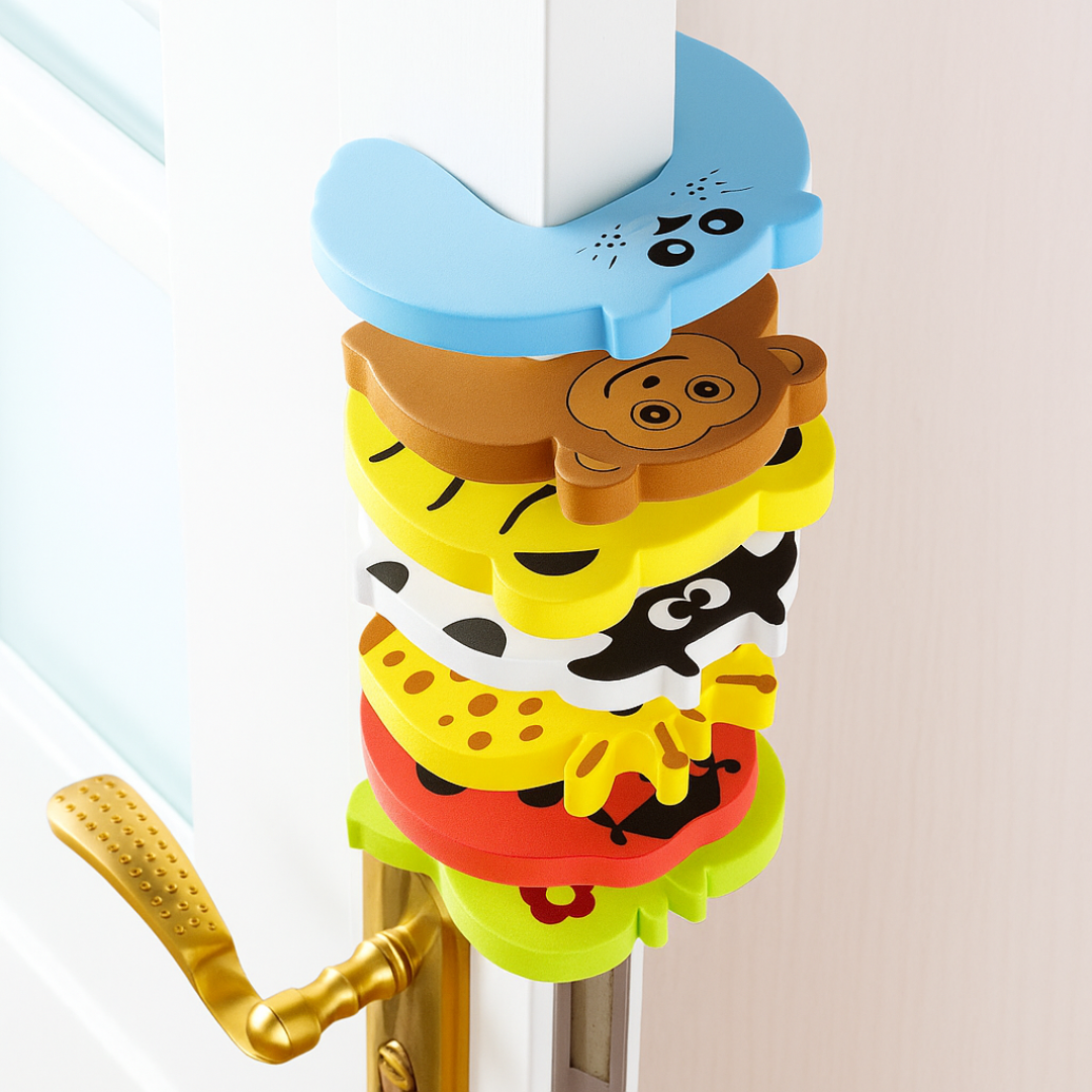 Soft Door Stopper Set for Baby Finger Protection