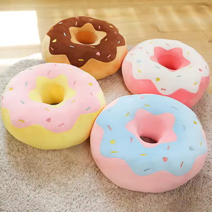 Soft Donut Plush Pillow