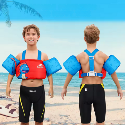 Children's life jacket with arms