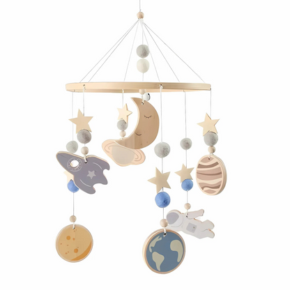 Hanging Baby Toy for Soothing Sleep with Music