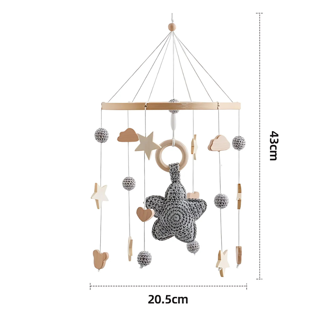 Hanging Baby Toy for Soothing Sleep with Music