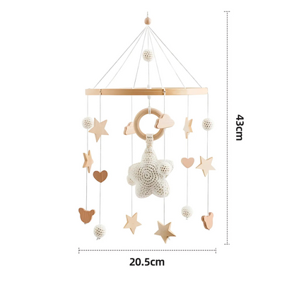 Hanging Baby Toy for Soothing Sleep with Music