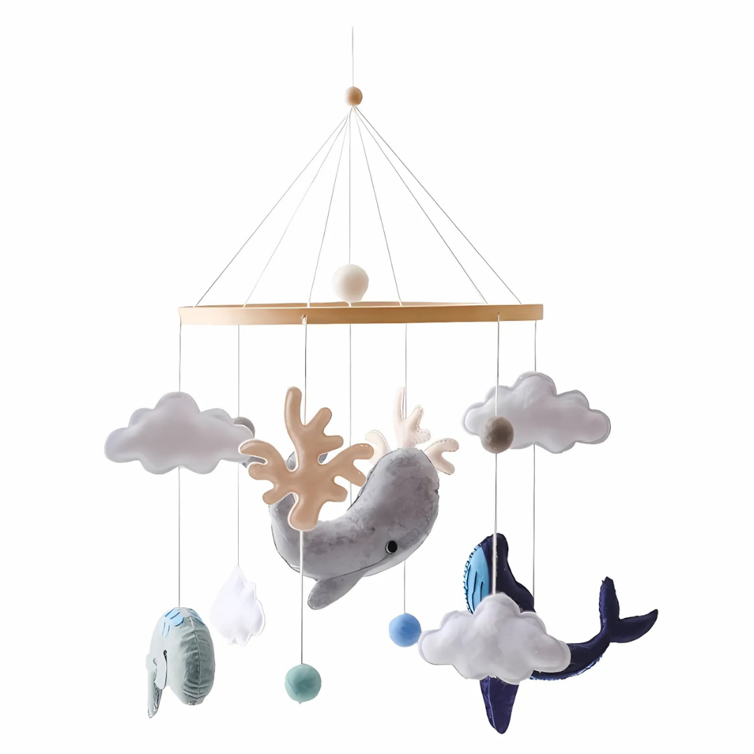 Hanging Baby Toy for Soothing Sleep with Music