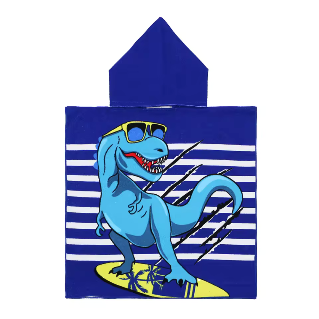 Children's Hooded Towel with Print