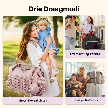 Stijlvolle Luiertas voor de Schouder