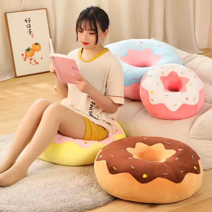 Soft Donut Plush Pillow