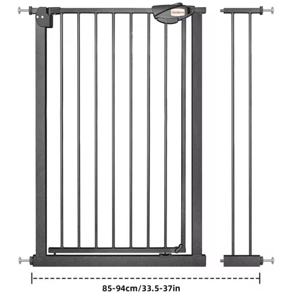 Baby Stair and Door Gate with Automatic Triple Lock