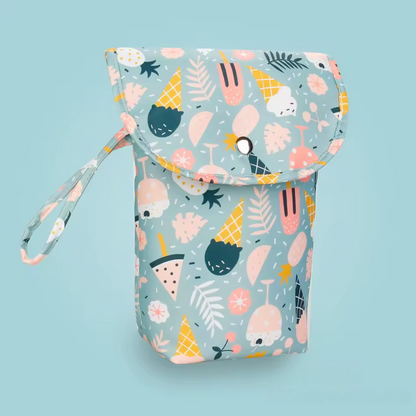 Waterproof Diaper Bag with Cartoon Print