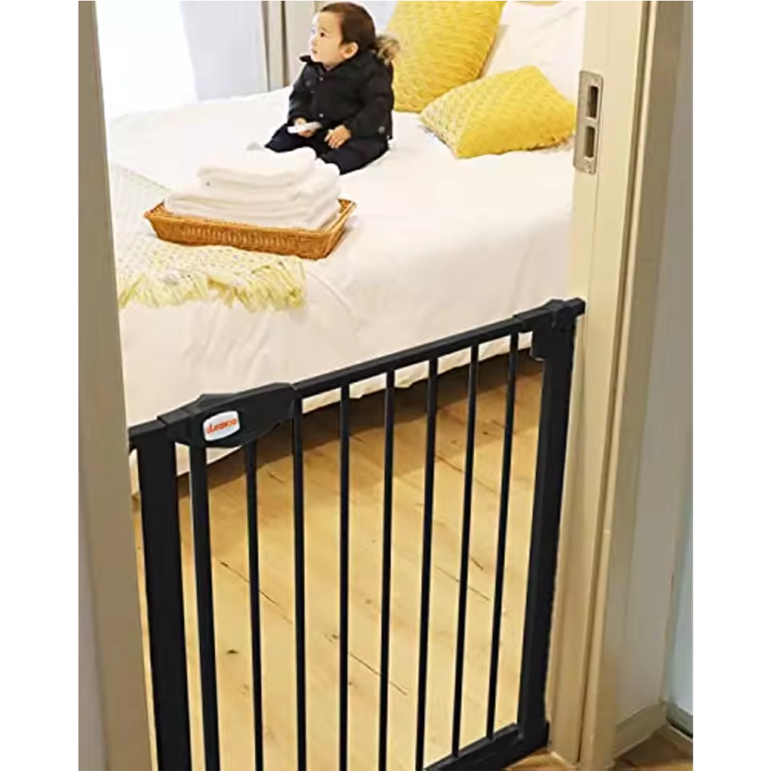 Baby Stair and Door Gate with Automatic Triple Lock