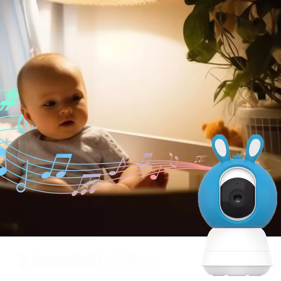 Video Baby Monitor with Pan &amp; Tilt Camera