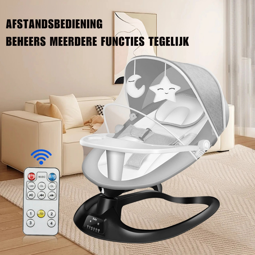 Electric Baby Rocking Chair with Mosquito Net