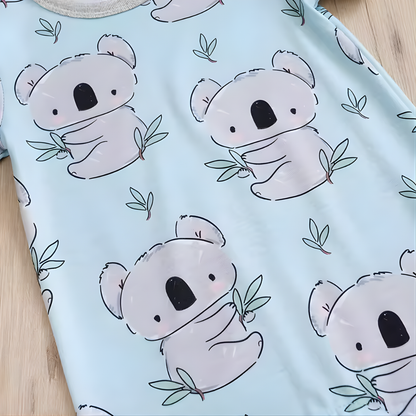 Baby Koala Print Jumpsuit