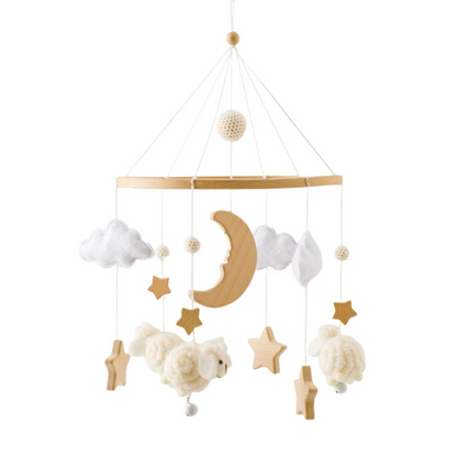 Hanging Baby Toy for Soothing Sleep with Music