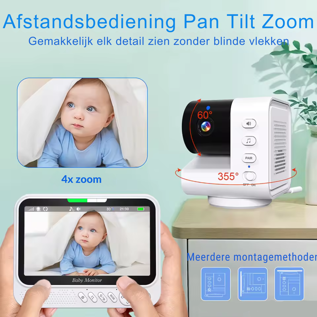 2-Way Wireless Video Baby Monitor