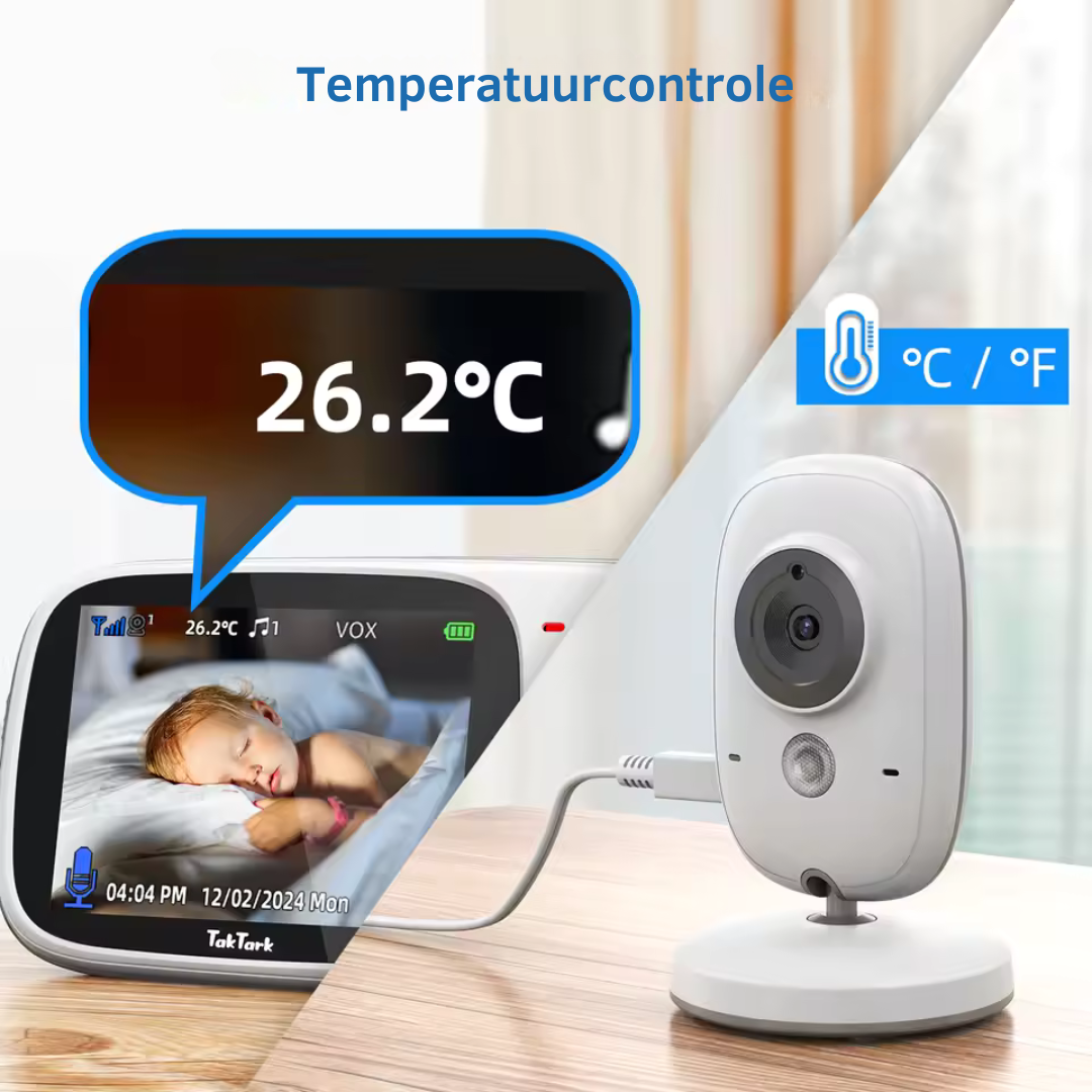 Video Baby Monitor with Intercom