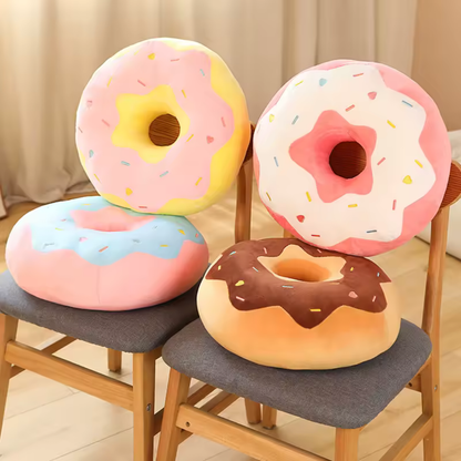 Soft Donut Plush Pillow