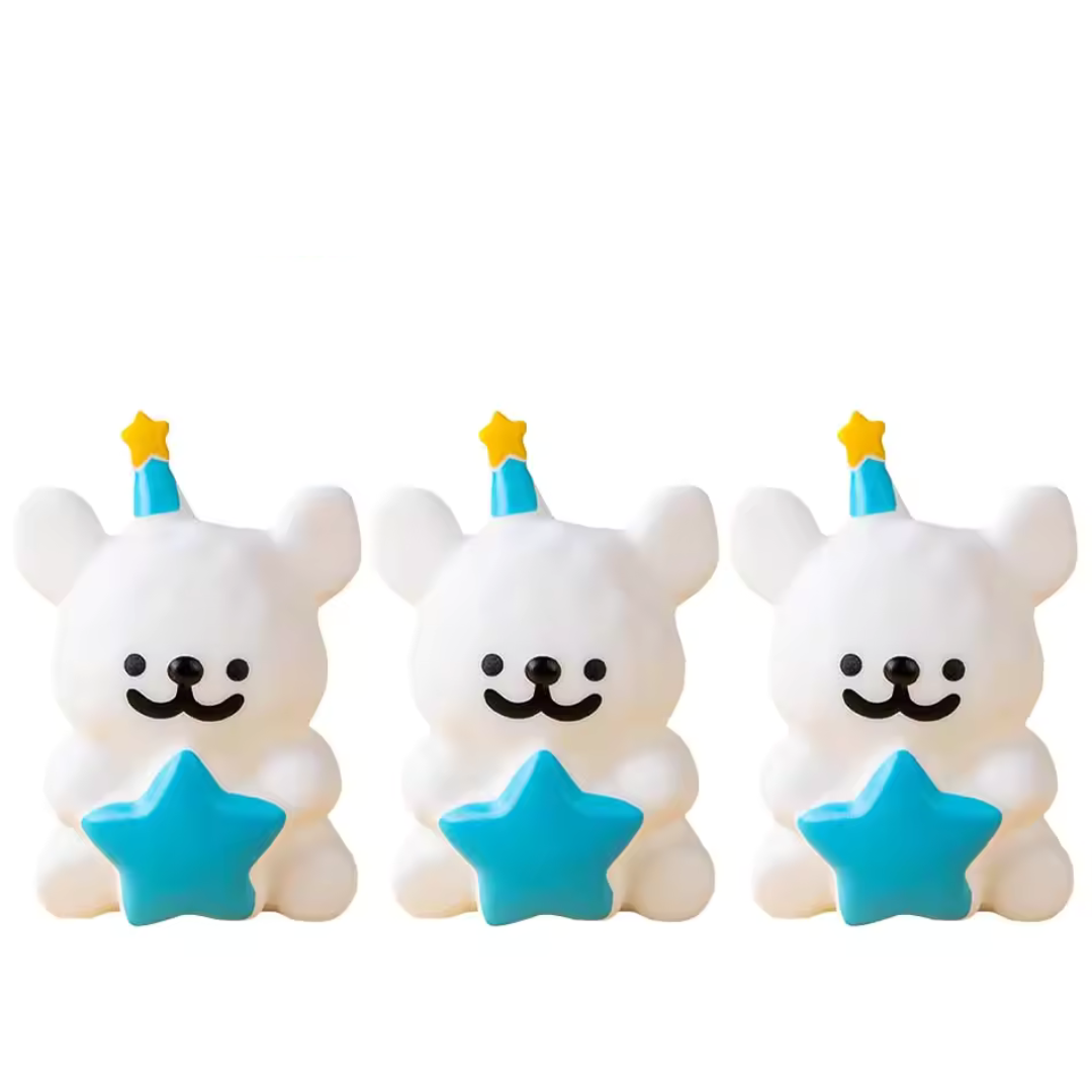 Cute Dog Night Light Set