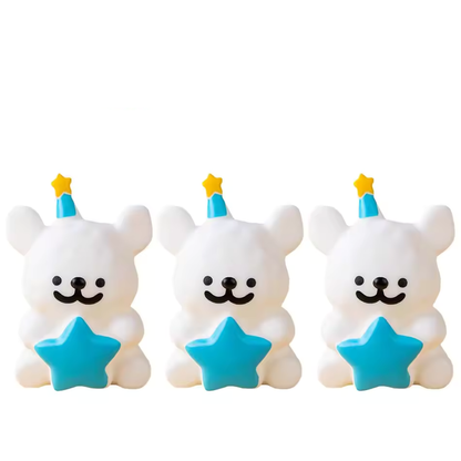 Cute Dog Night Light Set