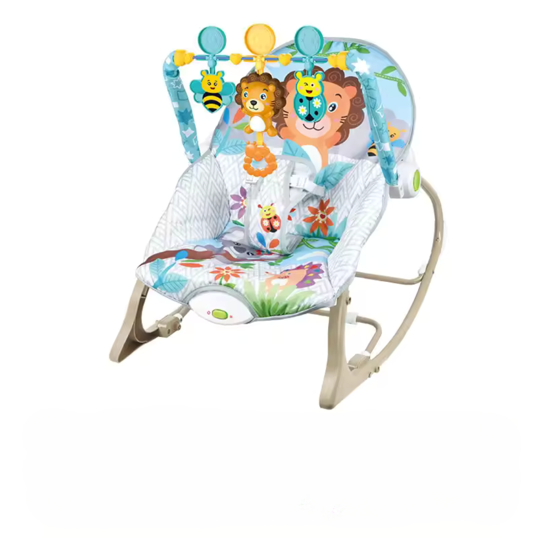 Rocking Chair with Baby Toy Frame