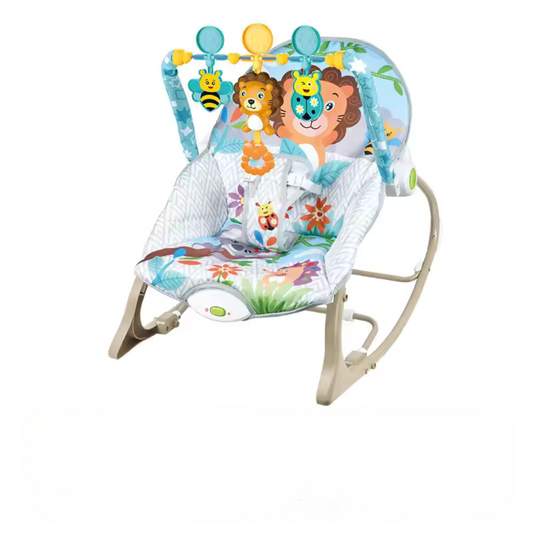 Rocking Chair with Baby Toy Frame