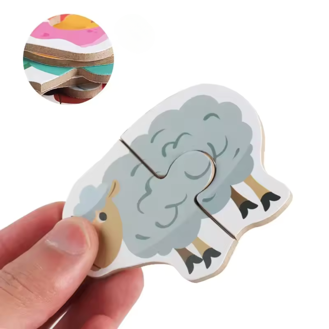 Educational Wooden Puzzle for Babies