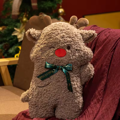 Christmas Themed Cotton Cushion