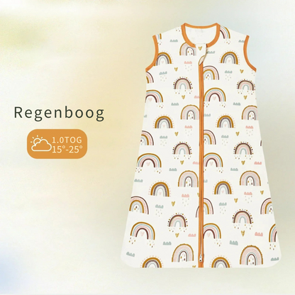 Baby romper with zipper