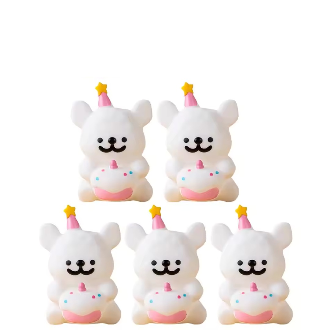 Cute Dog Night Light Set